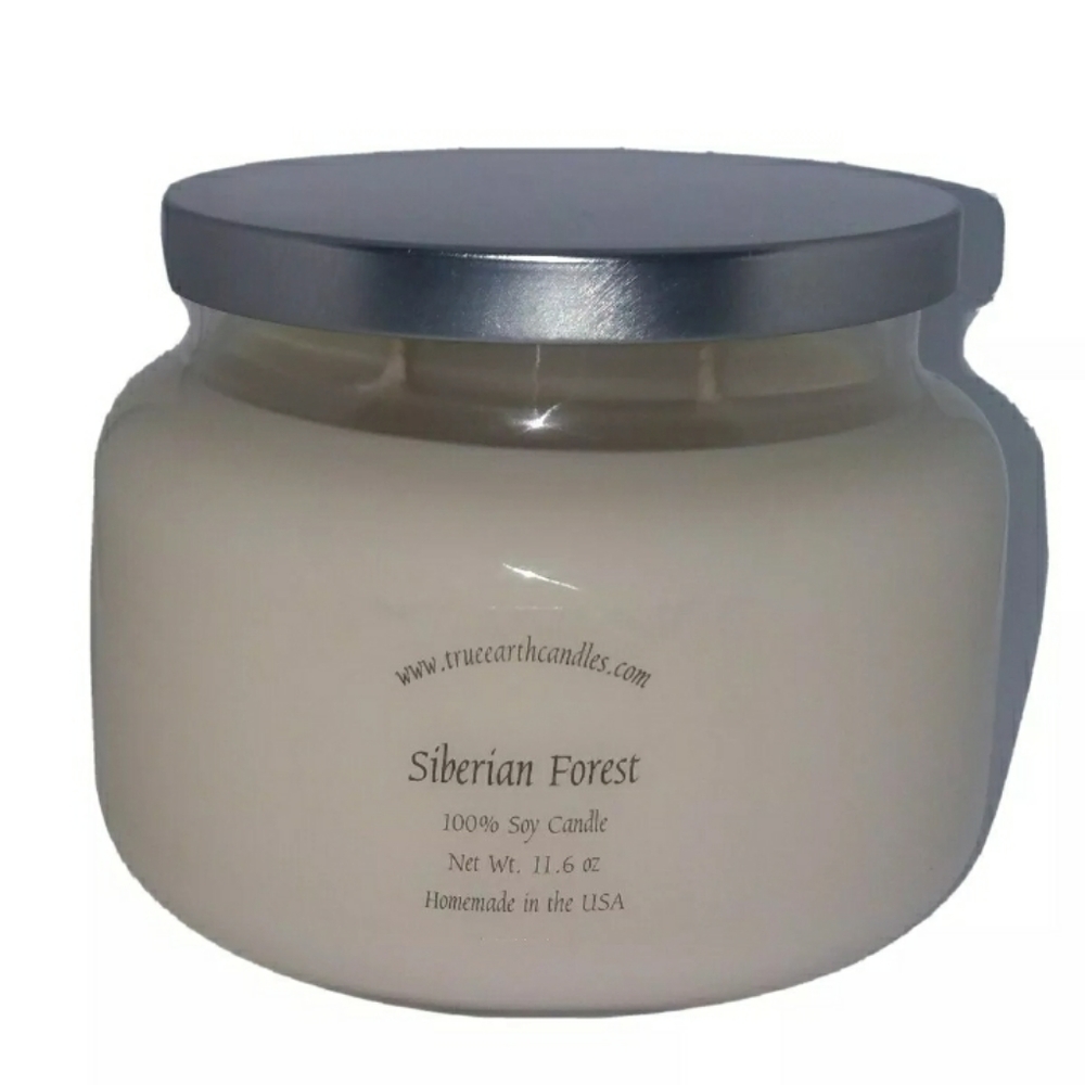 handmade siberian forest candle woods